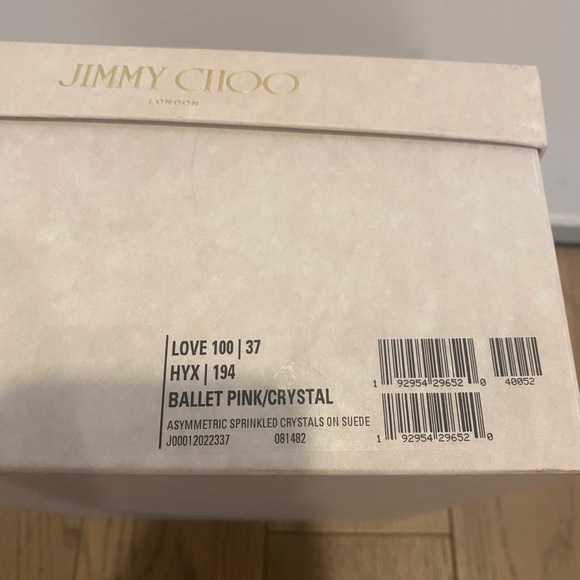 Jimmy choo love 100 crystal high heel size7 - Picture 7 of 7